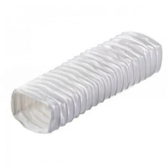 204 X 60mm Rectangular PVC Flexible Ducting 1 Meter Length