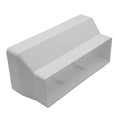 Direct Duct Supplies 110 x 54mm to 204 x 60mm adapter for ducting connections, made of durable material.