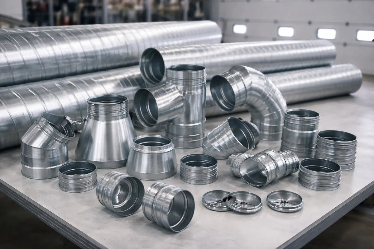 DirectDuctSupplies Provides High-quality spiral ducts and precision fittings engineered for efficient airflow.