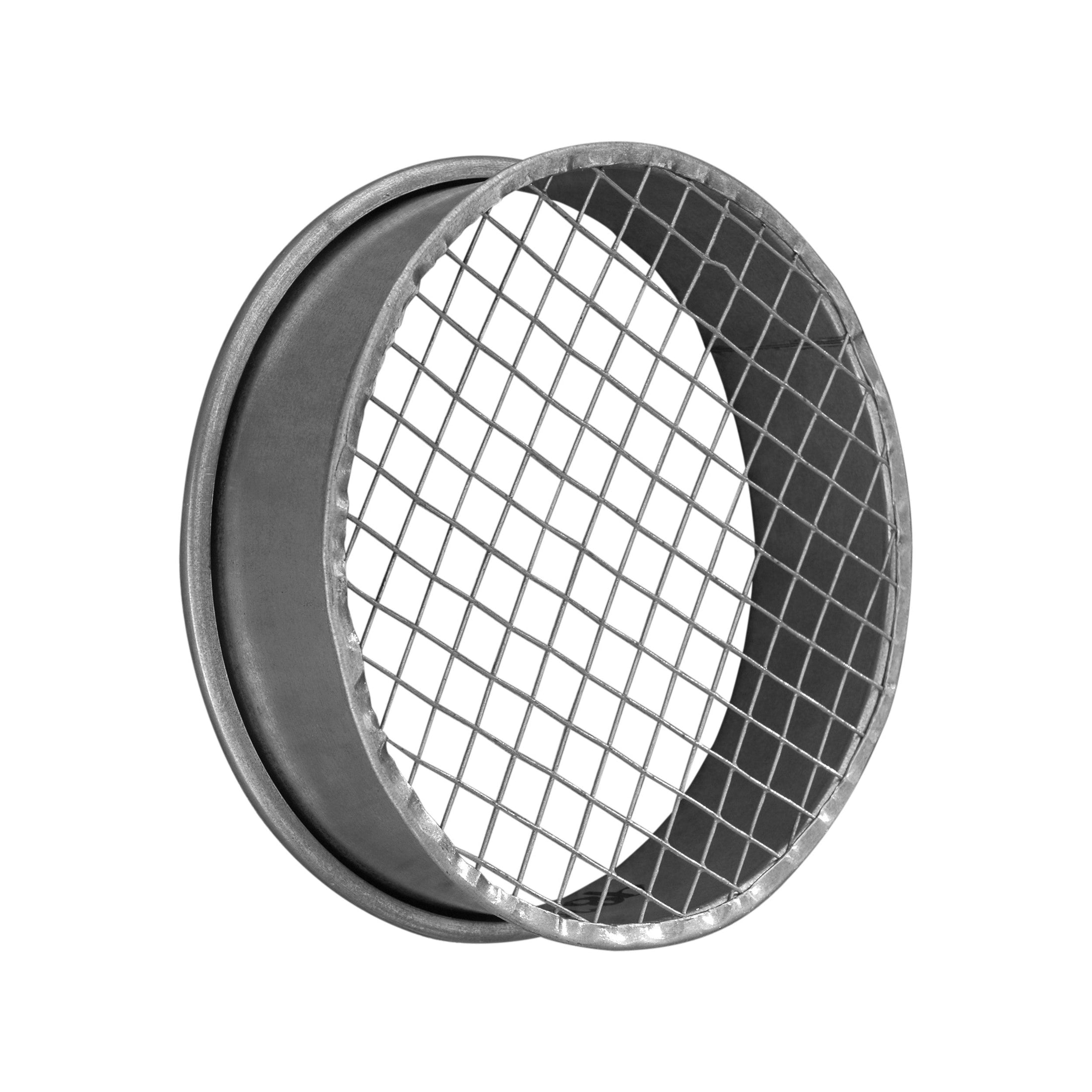 Quick-Fit Mesh End Cap – Galvanised – Nordfab