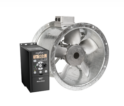 Flakt Woods Maxfan Compac Supplied with Inverter Speed Controller