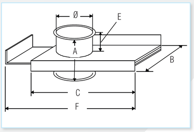 Quick-Fit SBBA Manual Damper – Galvanised – Nordfab