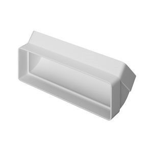 Plastic Ducting Vertical  45 Degree Bend