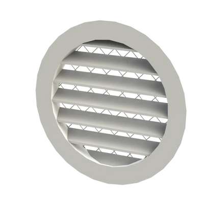 Circular Aluminium Grille with Mesh (CAG)