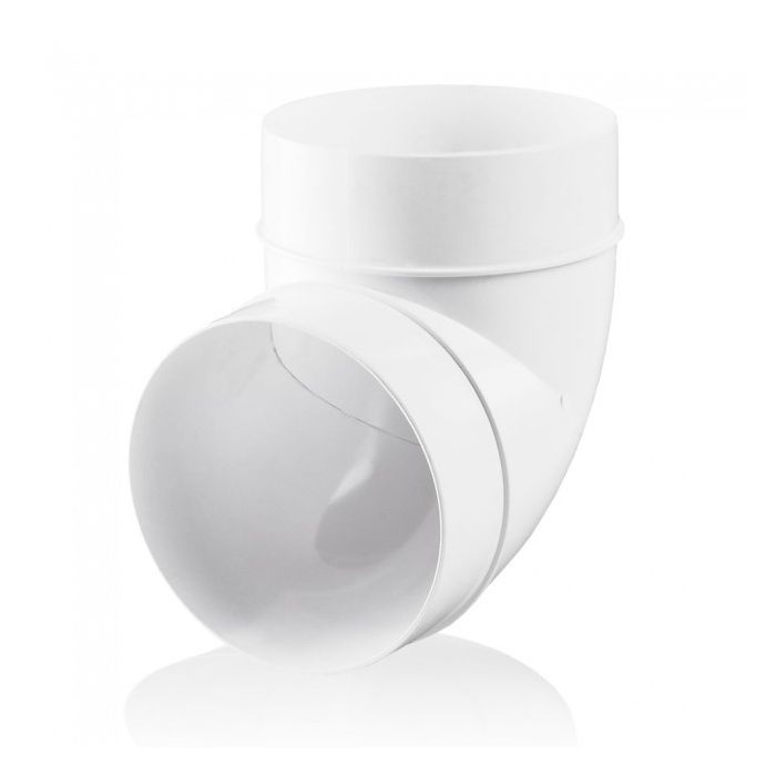 Rigid Plastic Duct 90° Elbow