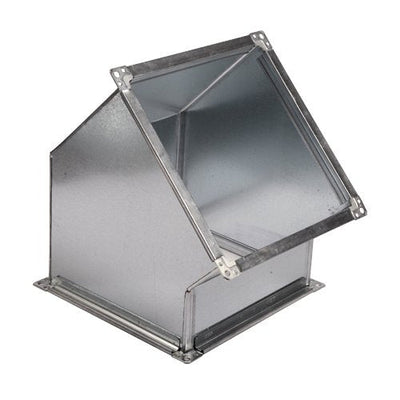 45 Degree Rectangular Ductwork Bend